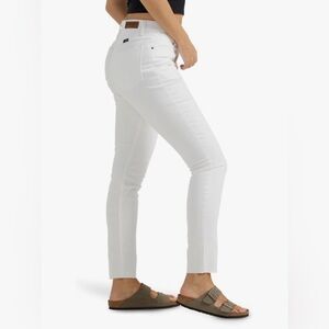 Wrangler Women's High Rise Unforgettable Skinny Jeans, Bright White Sz#18 New